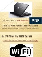 CONSEJOS A CONSIDERAR Para Formatear Un Sony Vaio