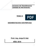 Separaciones Centrifugas