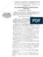 Ley de 1862 Demarcacion Politica Cajamarca