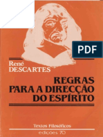 René Descartes - Regras para A Direção Do Espirito