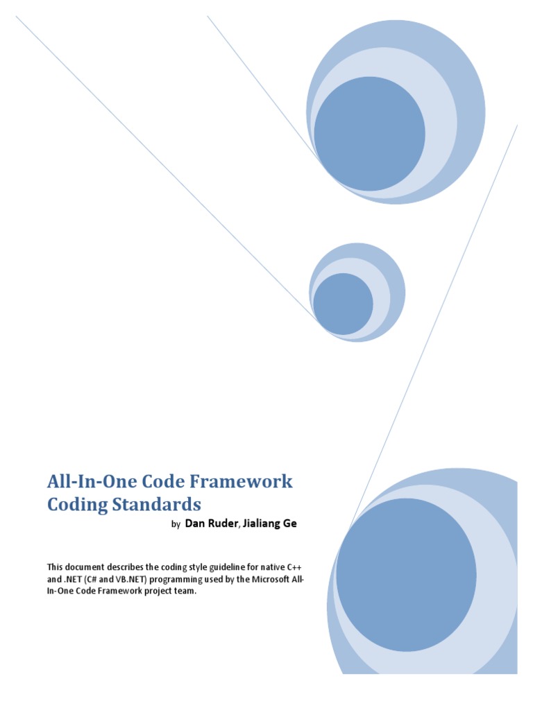 Basic Coding Standards Pdf | Coding Standards and Best Practices to ...