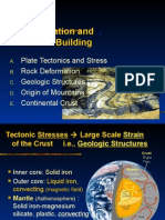 Deformation and Mountain Building