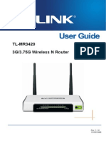 TL-MR3420 User Guide