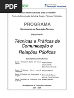 T com. relações publicas