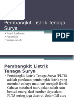 Pembangkit Listrik Tenaga Surya