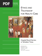 Ethics and Trusteeship for Health Care
