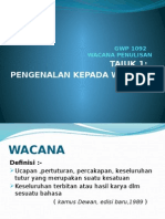 Tajuk 1 Pengenalan Kepada Wacana2