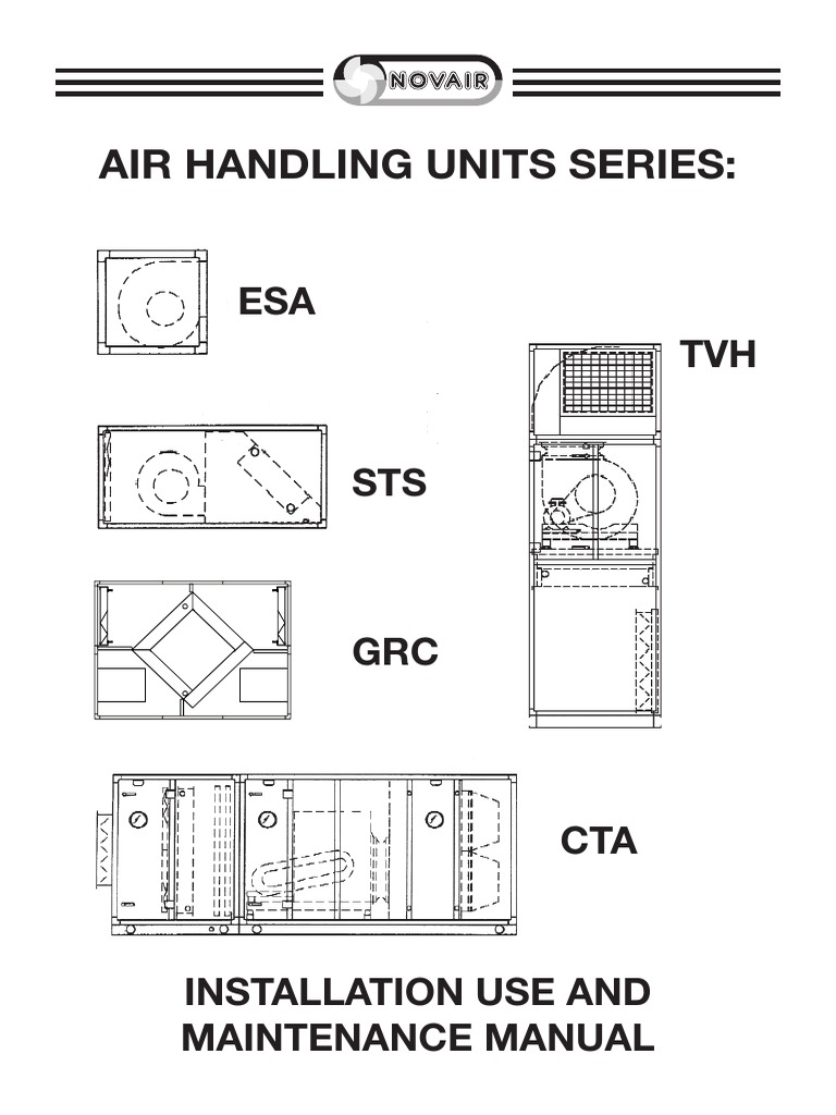 Novair Cta Manuals Eng | Belt (Mechanical) | Duct (Flow)