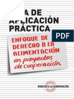 Guia Aplicacion Practica Del Derecho a La Alimentación en Proyectos.pdf