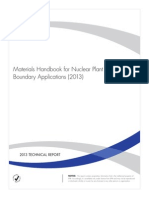 Materials Handbook For Nuclear Plant Pressure Boundary Applications PDF