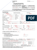 Model - Fisa de Inscriere Admitere Licenta 2015-2