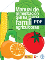 Manual de Alimentacion Sana para Familias Agricultoras