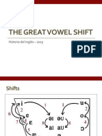 The Great Vowel Shift