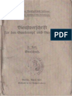 Dienstvorschrift Für Den Gaskampf Und Gasschutz - II. Teil Gasschutz - Berlin April 1917