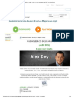 Audiolibros Gratis de Alex Dey Los Mfadsfdsejores en Mp3 PDF Descargar Gratis