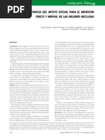 Download La importancia del apoyo social para el bienestar de mujeres reclusas Galvn Romero y Durand by Juan Alberto Apodaca SN275751894 doc pdf