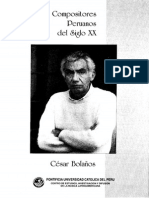 Ceidml - Compositores Peruanos Del Siglo Xx - 7. César Bolaños