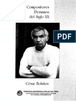 Ceidml - Compositores Peruanos Del Siglo XX - 7. César Bolaños