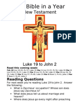 Bible in A Year 17 NT Luke 19 To John 2
