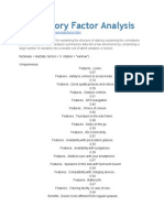 Exploratory Factor Analysis