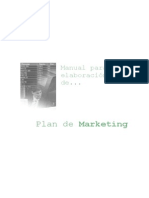 Plan Elaboracion de Mercadeo