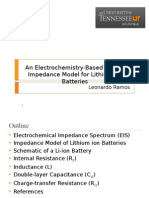 An Electrochemistry-Based Battery Impedance Model For Lithium-Ion Batteries