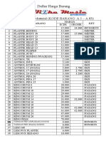 Daftar Harga Barang Hieka Baru