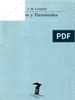 Cornford Francis Macdonald - Platon Y Parmenides