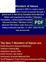 7 Wonders of Nature