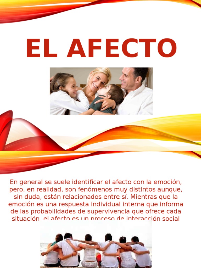 Definición y Significado del Afecto | PDF