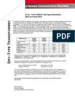 New Dimensions 112-5 150 KVA Transformers