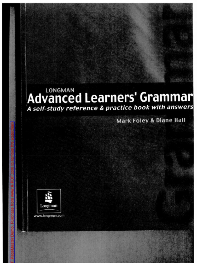 advanced english grammar pdf