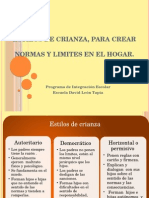 Normas y Limites de Diversas Situaciones en Niños