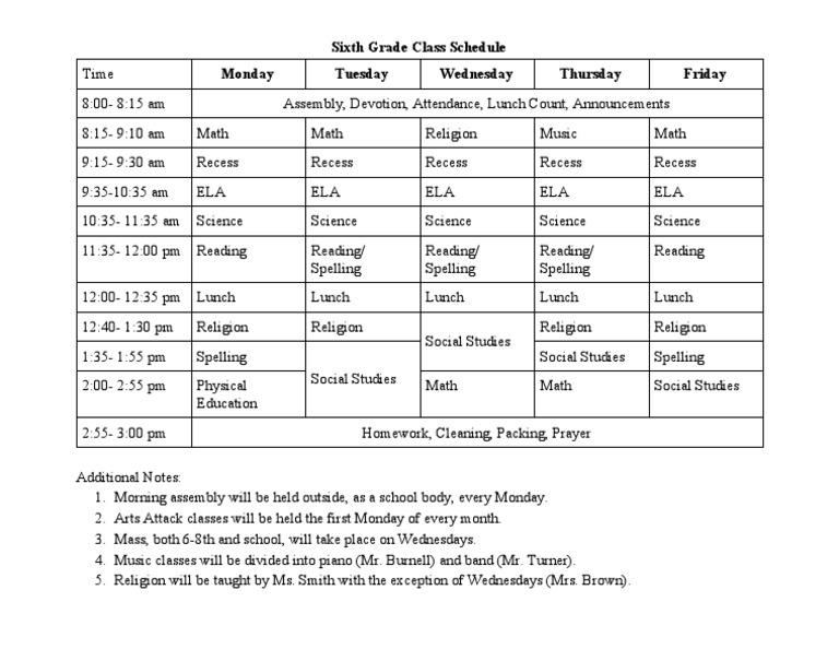 Hnojgeneralclassschedule | PDF | Foreign Language Studies | Art