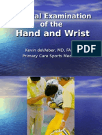 Hand and Wrist Exam