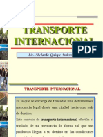 Transporte Internacional