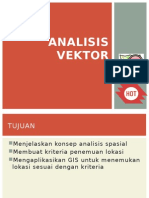 Analisis Vektor