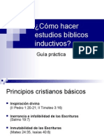 Cómo Hacer Estudios Bíblicos Inductivos