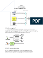 UNIT-II KEY INTEGRATION PATTERNS