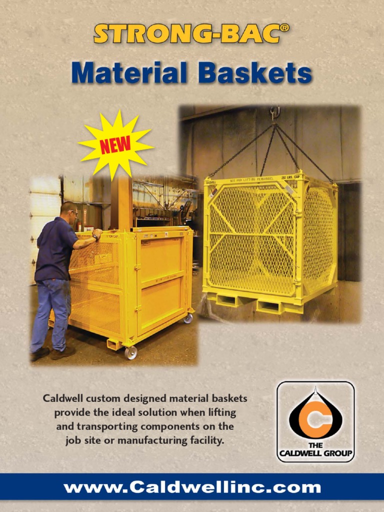 Material Basket Brochure | PDF | Technology & Engineering