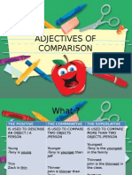 Adjectives of Comparison