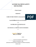 Auto Diagnose Machine Safety Mechanism