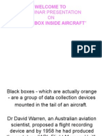 Black Box Inside Aircraft