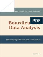 Bourdieu Data Analysis