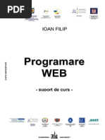 Programare Web. Suport de Curs