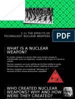 2 11 The Effects of Technology - Nuclear Weapons