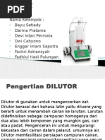 Dilutor