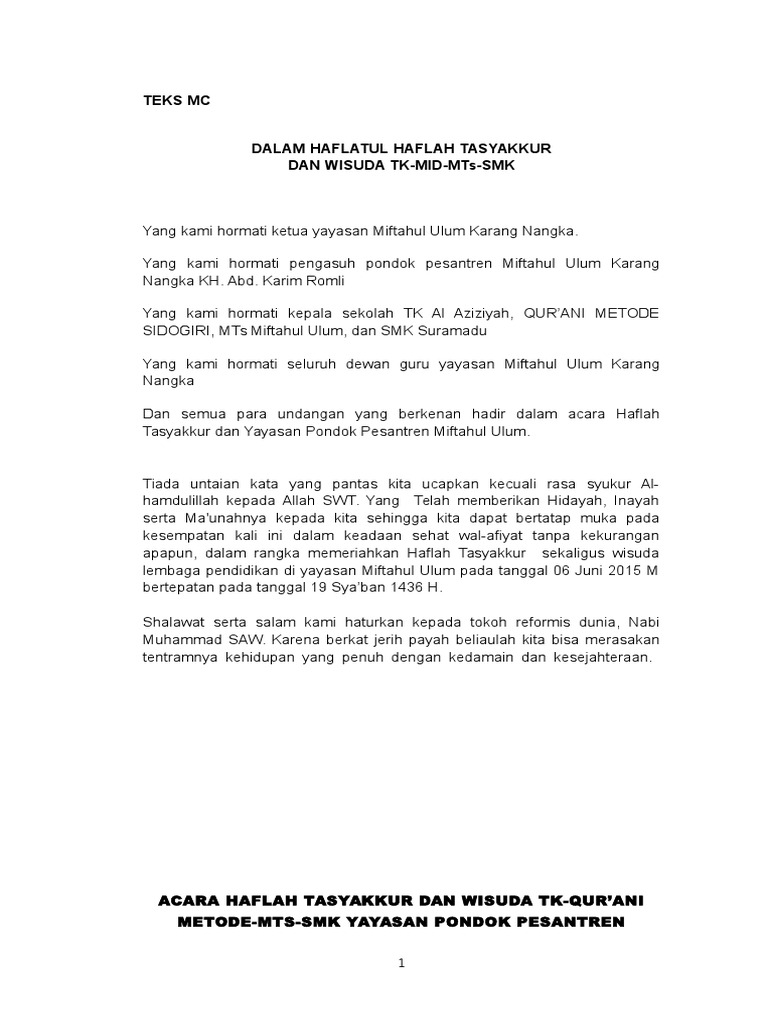 Teks Mc Aji