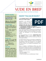 Bulletin PEPS Aude en Bref 1er Trimestre 2015