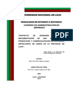 Estudio Econocmico de La Lavandina PDF